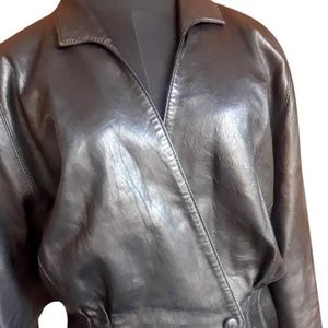 Vintage Wilson leather jacket, size S